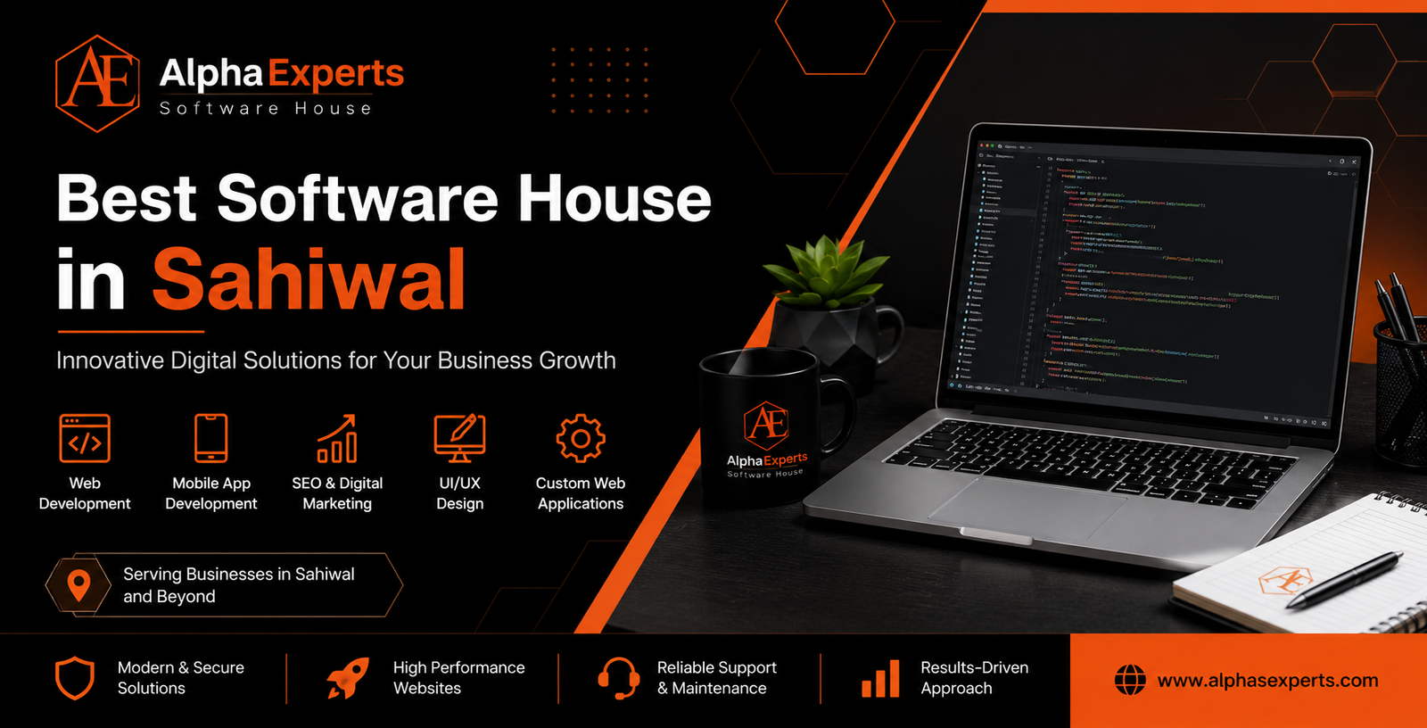 Best Software House in Sahiwal: Complete Guide for Businesses in 2026 - blog post by AlphaExperts