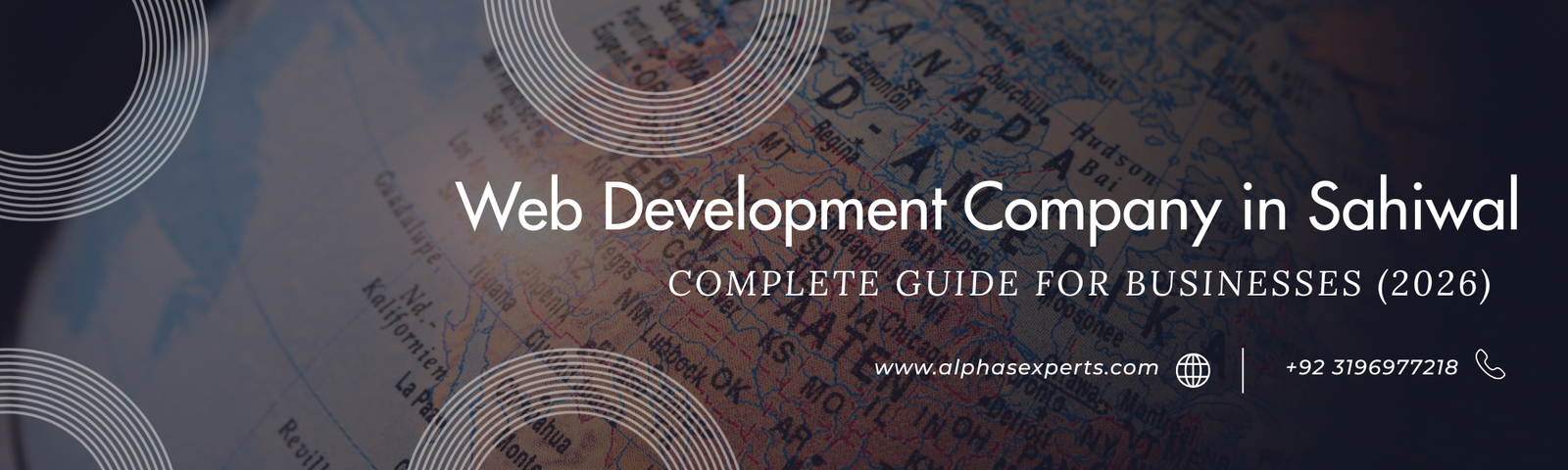 Web Development Company in Sahiwal | Complete Guide for Businesses (2026) - blog post by AlphaExperts